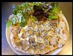 Pizzas aux truffes blanche d'été -Aestivum